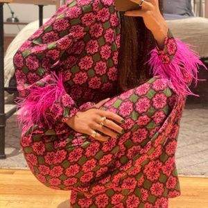 NWT LE CAFE NOIR PARADISE SET comes with M blouse and M pants